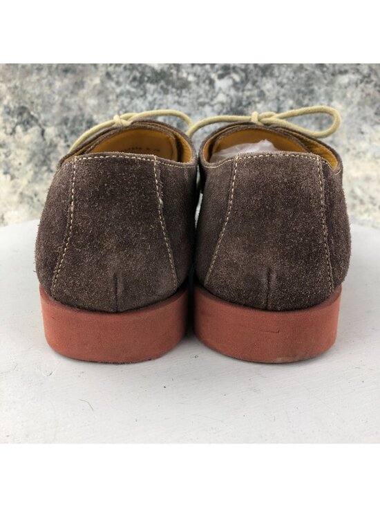 Cole Haan Men\'s Size 11.5M Brown Suede Leather Lace-Up Derby Oxford Shoes C07596 main image 8